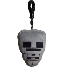 Jucarie de plus Minecraft, gri 8cm