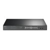 Switch 16 porturi PoE+ Gigabit, 2 porturi RJ45 Gigabit, 2 x Combo SFP Gigabit, Managed - TP-Link TL-SG1218MPE