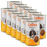 Cumpara ieftin Calibra Dog Premium Adult with Chicken &amp;amp; Liver 12 x 1240 g