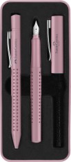 Set stilou + pix - Grip 2011 - Rose | Faber-Castell