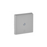 Capac Valena Life - time delay switch - aluminiu, Legrand