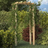 Arcada cu spalier, 110x60x210 cm, lemn masiv de pin tratat GartenMobel Dekor, vidaXL