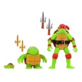 Teenage Mutant Ninja Turtles: Mutant Mayhem Set 3 figurine Raphael Evolution 10 cm