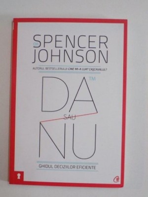 DA SAU NU DE SPENCER JOHNSON foto