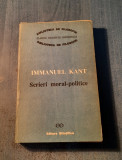 Scrieri moral politice Immanuel Kant