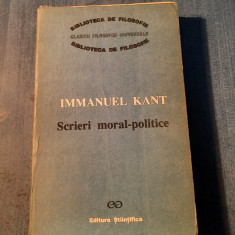 Scrieri moral politice Immanuel Kant