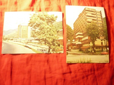 2 Ilustrate Caciulata circulate 1975 si &amp;#039;80 - Complex UGSR si Complex Cozia foto