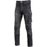 PANTALON LUCRU TIP-BLUGI SLIM-FIT ELASTIC INCHISI - XL