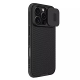 Husa Nillkin compatibila cu iPhone 16 Pro, CamShield Pro, TPU, Negru