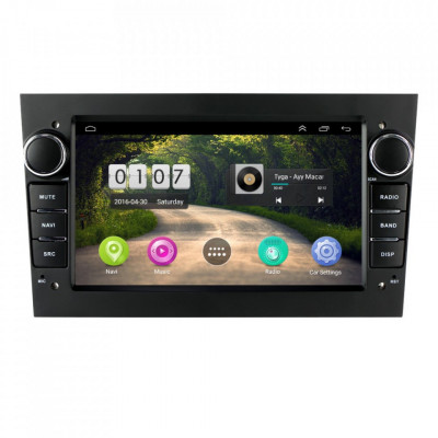 Navigatie dedicata cu Android Opel Combo C 2001 - 2012, negru, 1GB RAM, Radio foto