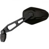 Oglinda Moto Universala Neagra Filet M10, Reglabila Stanga/Dreapta