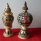 FELINAR CERAMIC PICTAT, LOT 2 BUCATI 33 cm.