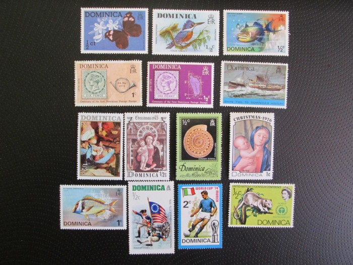 ANGLIA /DOMINICANA MNH/MH=18