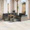 vidaXL Set de canapele pentru grădină 13 pcs Gri 80 x 80 x 71 cm 3364533