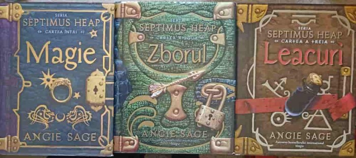 SERIA SEPTIMUS HEAP VOL.1-3 MAGIE, ZBORUL, LEACURI-ANGIE SAGE-276808