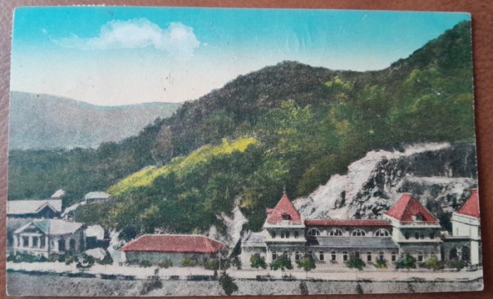 Carte postala, Baile Herculane, 1936