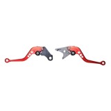 Set leviere frana si ambreiaj, foldabile, Honda Hornet, CBR, VTX, NC, culoare ro... Cod Produs: MX_NEW CNC0031R