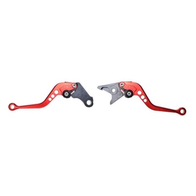 Set leviere frana si ambreiaj, foldabile, Honda Hornet, CBR, VTX, NC, culoare ro... Cod Produs: MX_NEW CNC0031R foto
