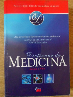 DICTIONAR DE MEDICINA. EDITIA A VI-A-ELIZABETH A. MARTIN-298491 foto