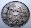2.216 BELGIA 25 CENTIMES 1908 BELGIE, Europa, Cupru-Nichel