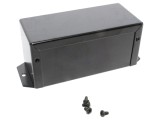 Carcasă universală Hammond 1411FBNBK 76x127x56mm cu lame de fixare
