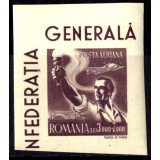 1947 LP211a serie Confederatia Generala a Muncii, cu suprataxa MNH