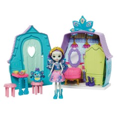 Set de joaca Enchantimals Patter Peacock si casuta
