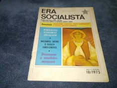 REVISTA ERA SOCIALISTA NR 18 1975 foto