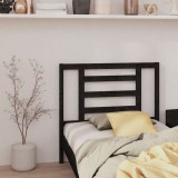 Tablie Pat Lemn Masiv Pin vidaXL 96x4x100 cm Negru