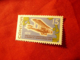 Serie Canada 1969 - 50 Ani - Primul zbor Transatlantic , 1 valoare, Nestampilat