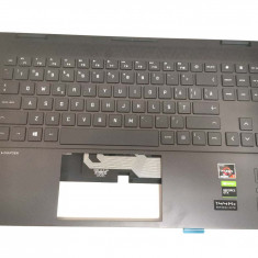 Carcasa superioara cu tastatura palmrest Laptop, HP, Omen 15Z-EN, iluminata, RGB, layout US