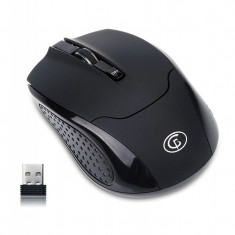 Mouse wireless Gofreetech GFT-M003, 6 butoane, Negru foto