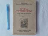 ISTORIA CONTEMPORANA CLASA A VII-A.ANDREI OȚETEA-1938 R3.