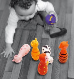 Set de popice Soft cu animalute Ludi