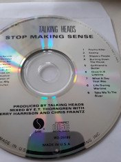 TALKING HEADS - STOP MAKING SENSE - CD foto