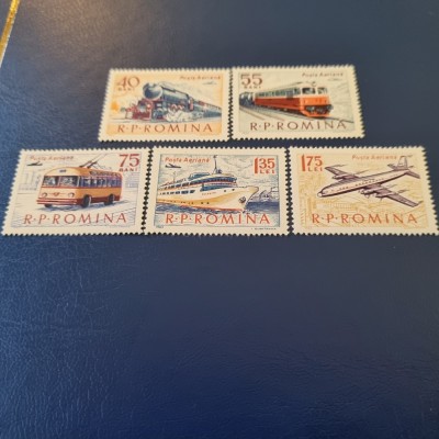 Romania MNH 1963 - Mijloace de transport - LP 565 foto