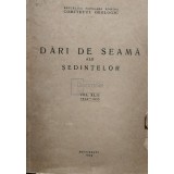 Dari de seama ale sedintelor, vol. XLII (editia 1959)