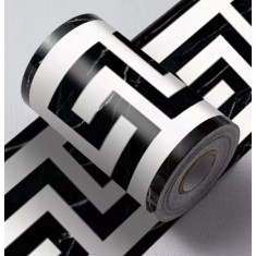 Plinta autoadeziva pentru pardoseala sau perete tip marmura, impermeabila, 10 x 500 cm