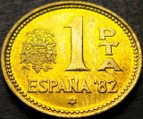 Moneda 1 PESETA - SPANIA, anul 1981 *cod 1188 B