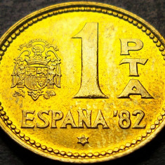Moneda 1 PESETA - SPANIA, anul 1981 *cod 1188 B