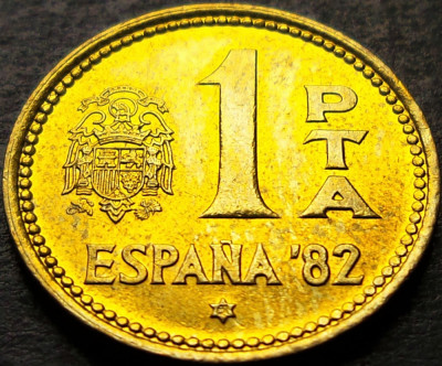 Moneda 1 PESETA - SPANIA, anul 1981 *cod 1188 B foto