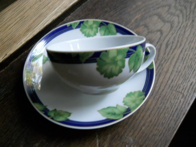 Set cafea 2 farfurioare+2 cesti portelan vintage Kronester/Bavaria foto