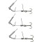 MONTURA SAVAGE GEAR CORKSCREW STINGER 3G NR.1X1/0 35KG RED BN 2BUC/PLIC