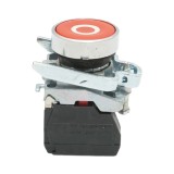 Buton STOP rosu cu revenire 1NC 10A TB4 Breckner Germany