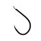Carlig Owner 50344 Negru Semirotund Nr 3 - 16buc/plic