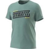 Tricou Barbati Dynafit Graphic Co S/S Tee Atlantic Bumbac Organic, Sport, M