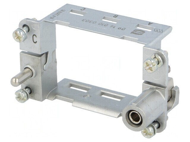 Rame pt. module Han-Modular 10B 3 Module 57x27mm