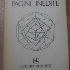 PAGINI INEDITE-DAN BARBILIAN ION BARBU