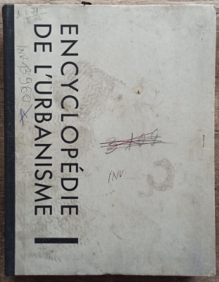 Encyclopedie de l&amp;#039;urbanisme - Robert Auzelle// 1953 foto
