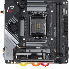 Placa de baza Asrock Z490 Phantom Gaming-ITX/TB3 Intel LGA1200 mITX foto